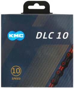 KMC X10 DLC 10-fach Kette -Fahrradzubehör Angebote 02 KMC X10 DLC 10 fach Kette Red a