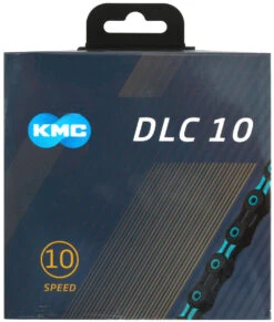 KMC X10 DLC 10-fach Kette -Fahrradzubehör Angebote 03 KMC X10 DLC 10 fach Kette Blue a