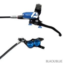 HOPE Tech 4 E4 Scheibenbremse - Hebel Links -Fahrradzubehör Angebote 4E4BR HOPE Tech4E4Scheibenbremsehinten rechts black blue LABEL1KmLjB1lfx5Td