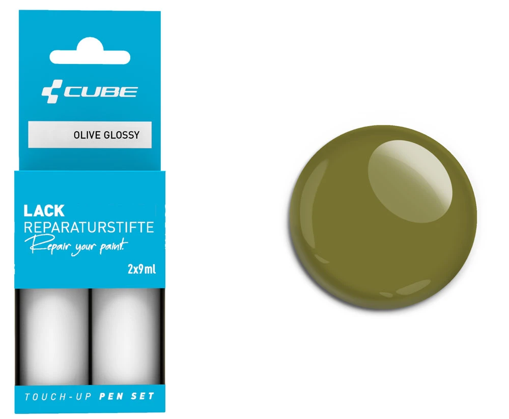 Cube Lackreparaturstift Set OLIVE Glossy 1 Cube Lackreparaturstift Set OLIVE Glossy