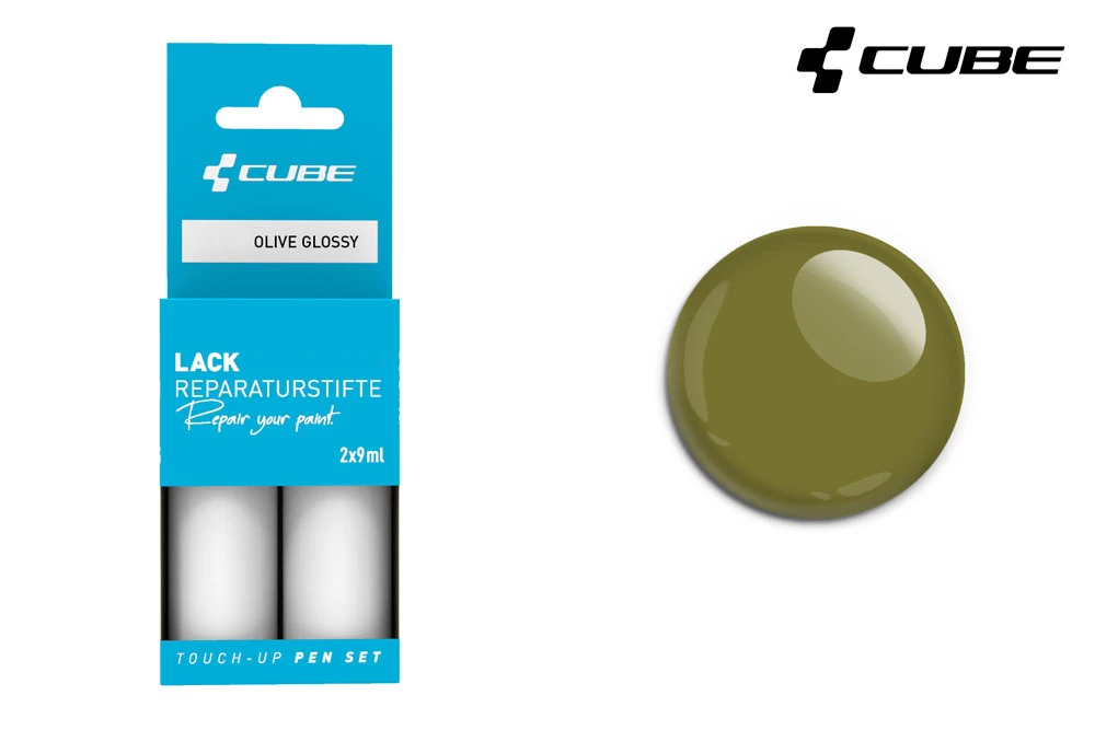 Cube Lackreparaturstift Set OLIVE Glossy 2 Cube Lackreparaturstift Set OLIVE Glossy – Bild 2