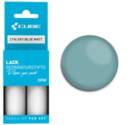 Cube Lackreparaturstift Set SKY BLUE Matt