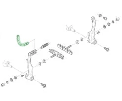 Shimano Zugführungsrohr SM-VBRK Für V-Brake -Fahrradzubehör Angebote Shimano Zugfuhrungsrohr SM VBRK