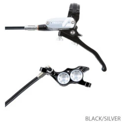 HOPE Tech 4 E4 Scheibenbremse - Hebel Links -Fahrradzubehör Angebote T4E4SR HOPE Tech4E4Scheibenbremsehinten rechts black silver LABELRxvM9fZrqYsWh