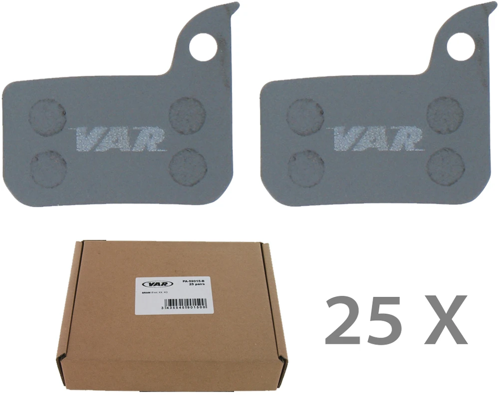 Var Disc Beläge Für Sram Red (25er Werkstatt Verpackung) 1 Var Disc Beläge Für Sram Red (25er Werkstatt Verpackung)