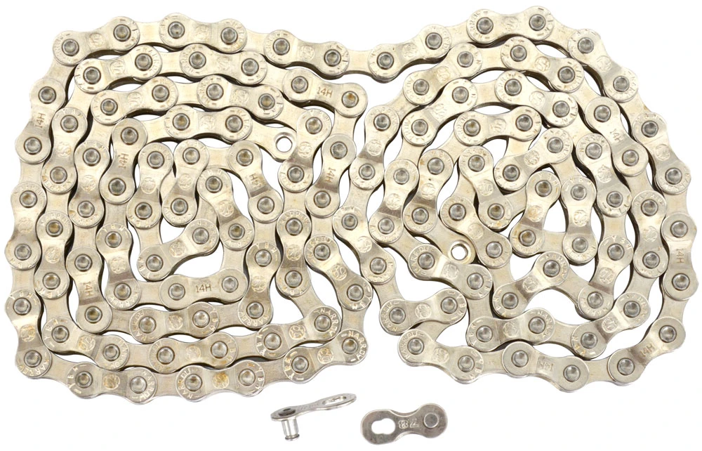 YBN 8-fach E-Bike Kette S8e S2 136 Glieder Silber 1 YBN 8-fach E-Bike Kette S8e S2 136 Glieder Silber