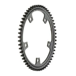 GATES Carbon Drive CDX Riemenscheibe Di2 Vorne 130mm BCD 5-Loch Schwarz