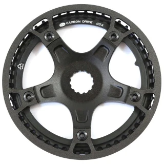 GATES Carbon Drive CDX Riemenscheibe Mit Spider BOSCH Gen3 ENVIOLO Nuvinci Vorne Inkl. Guard 4 GATES Carbon Drive CDX Riemenscheibe Mit Spider BOSCH Gen3 ENVIOLO Nuvinci Vorne Inkl. Guard – Bild 4