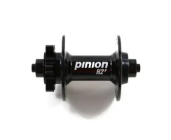 PINION H2.F Vorderradnabe 32-Loch Schwarz Eloxiert