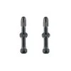 SCHWALBE Tubelessventil Aluminium Schwarz SV 40mm 2 Stück - 4g