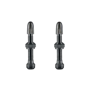 SCHWALBE Tubelessventil Aluminium Schwarz SV 40mm 2 Stück - 4g 1 SCHWALBE Tubelessventil Aluminium Schwarz SV 40mm 2 Stück - 4g